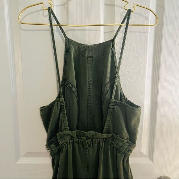 Free People Hearts Run Free Denim Jumpsuit - Picture 10 of 11